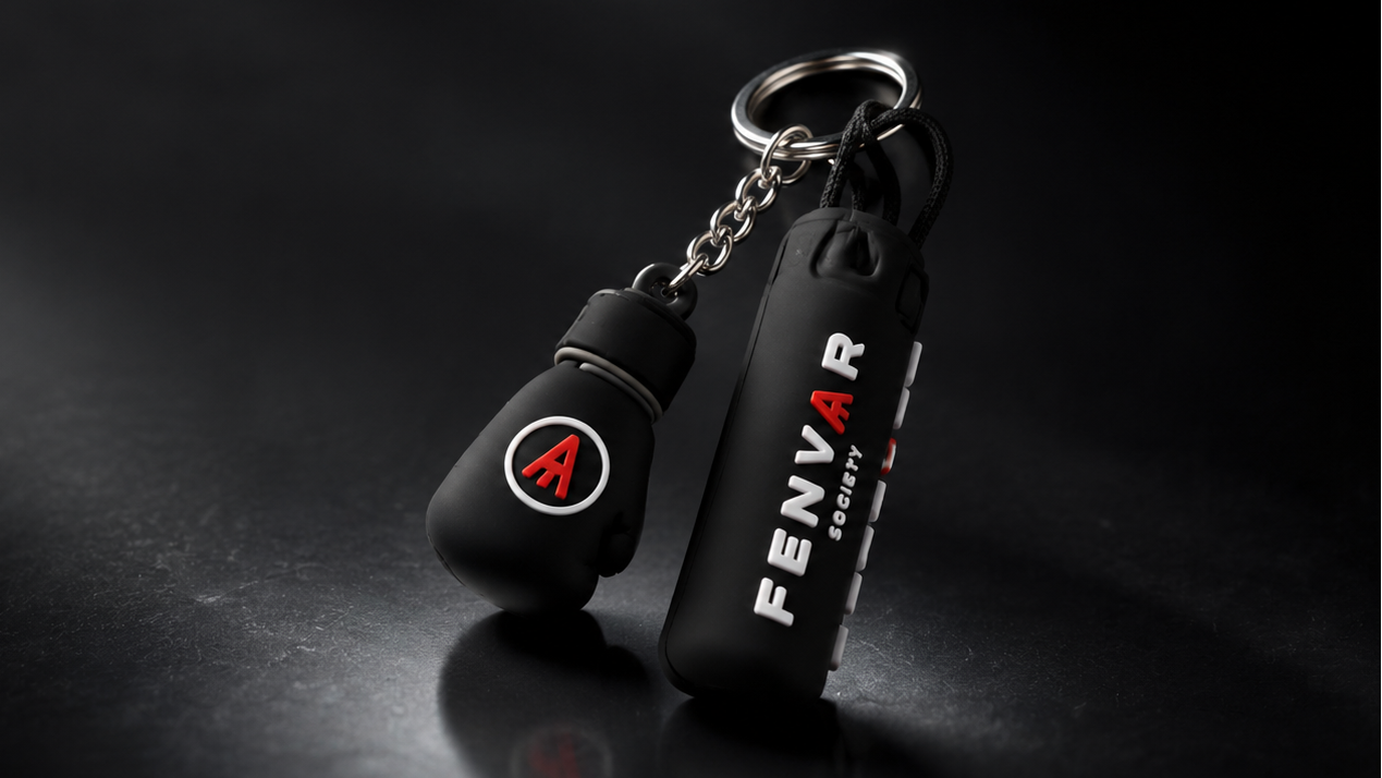 Fenvar Society Schlüsselanhänger - Boxing Keychain – Black Edition