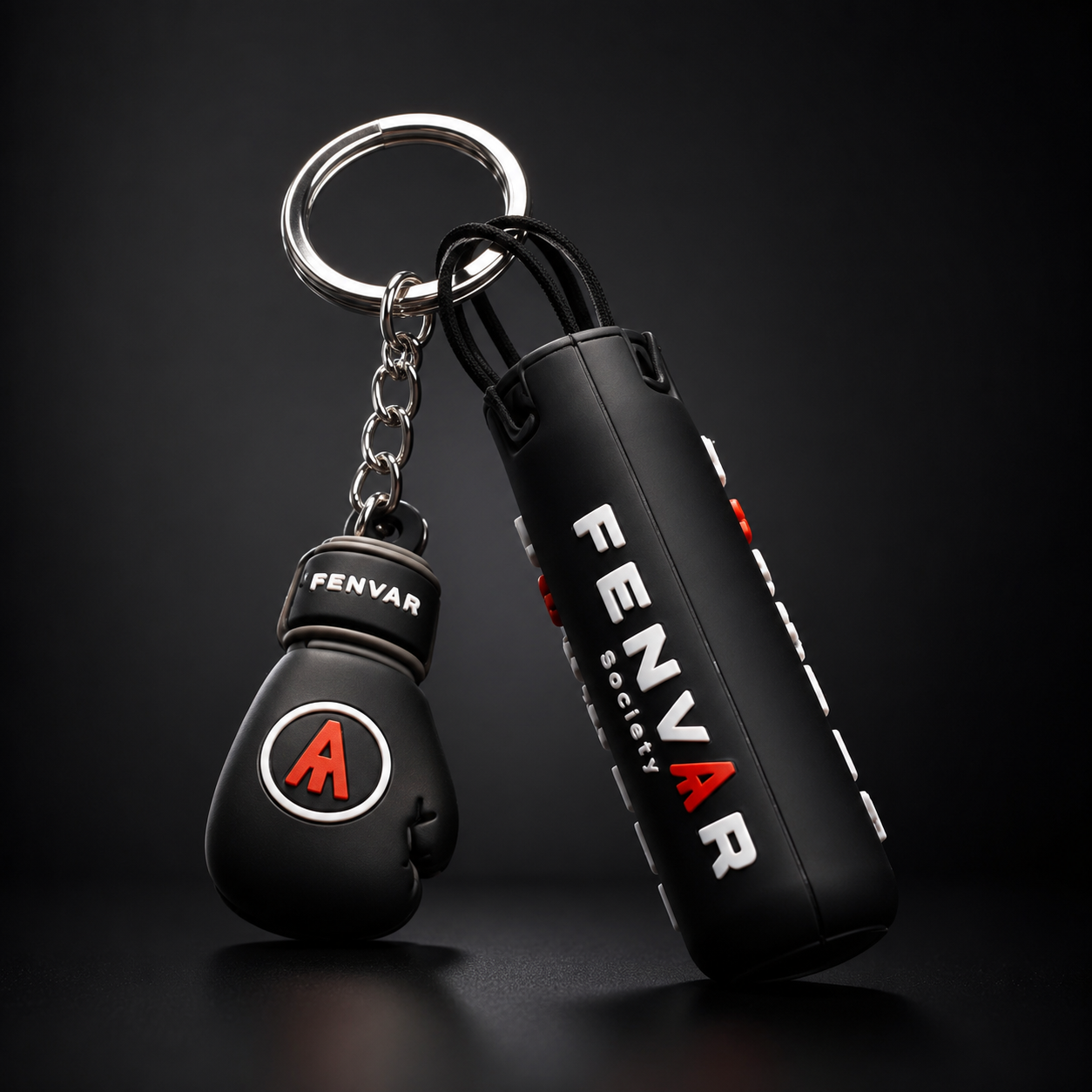 Fenvar Society Schlüsselanhänger - Boxing Keychain – Black Edition